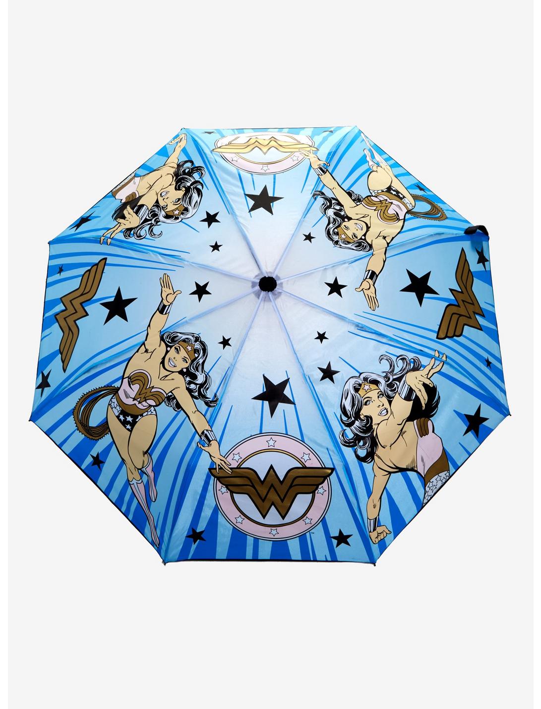 DC Wonder Woman Liquid Reactive Color Change Umbrella, , hi-res