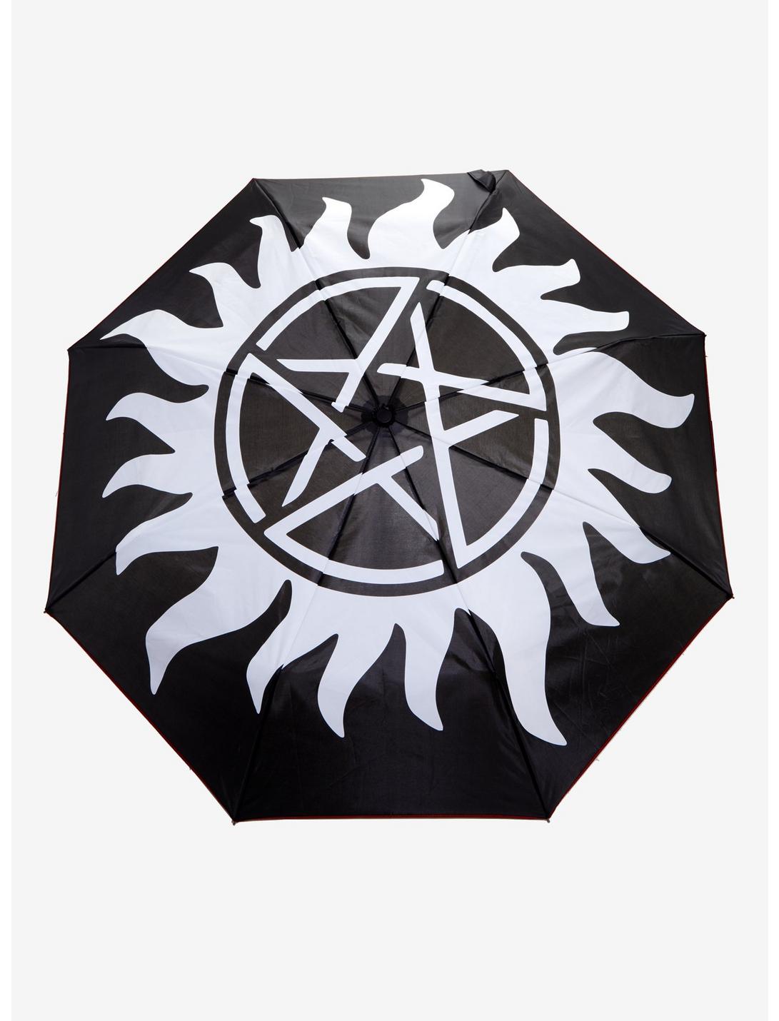 Supernatural Anti-Possession Symbol Liquid Reactive Umbrella, , hi-res