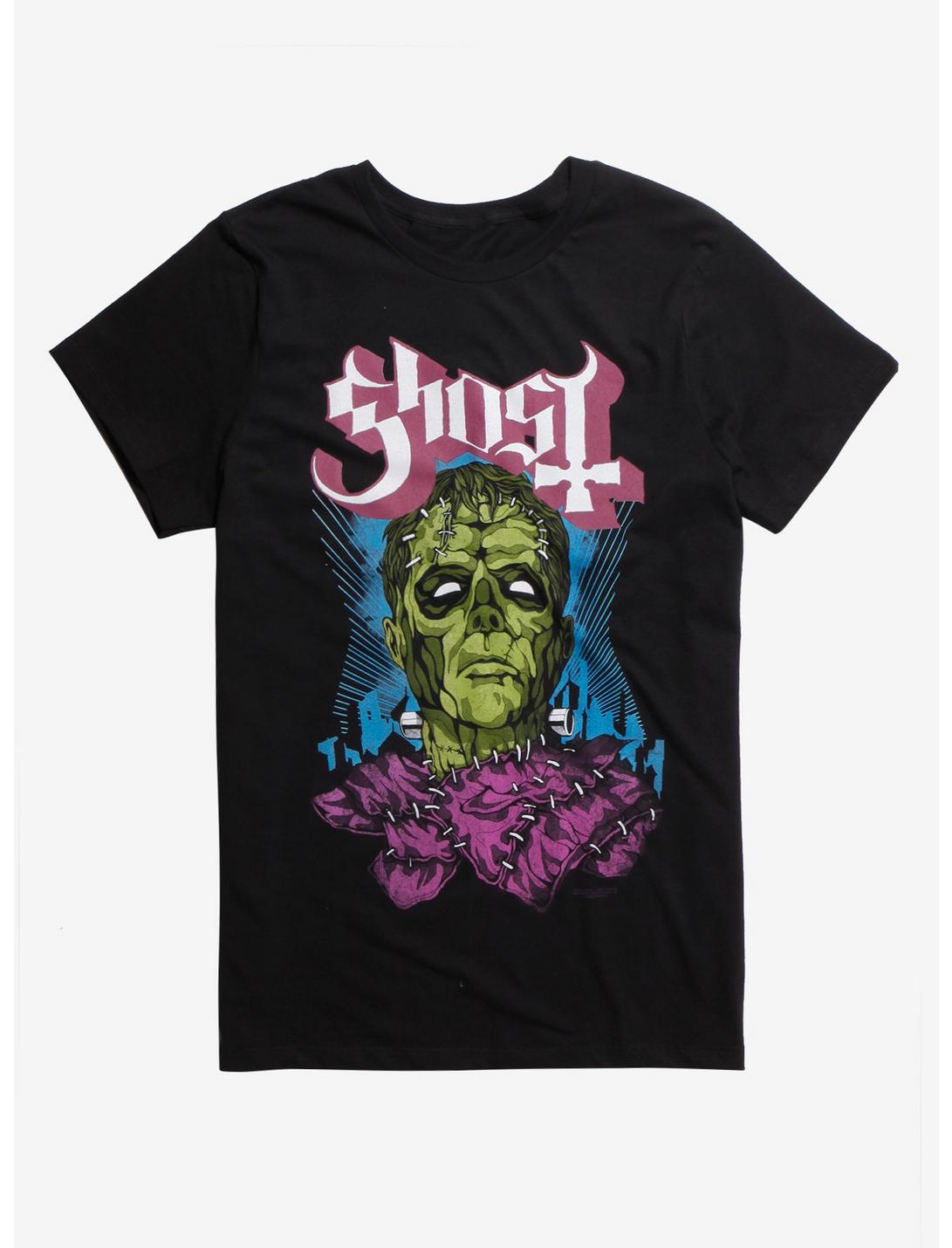 Ghost Frankenstein Shirt, BLACK, hi-res
