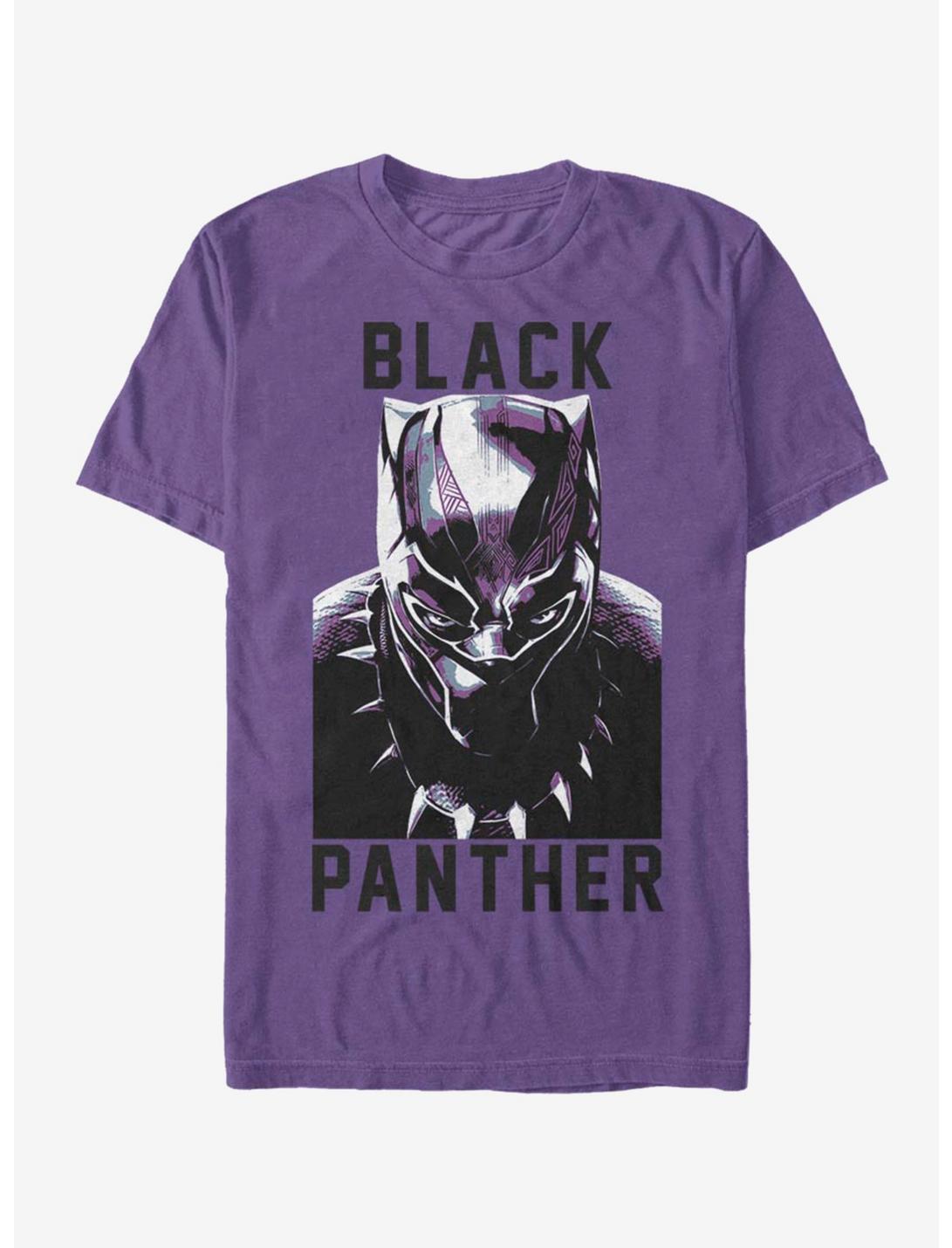 Marvel Black Panther 2018 Portrait T-Shirt, PURPLE, hi-res