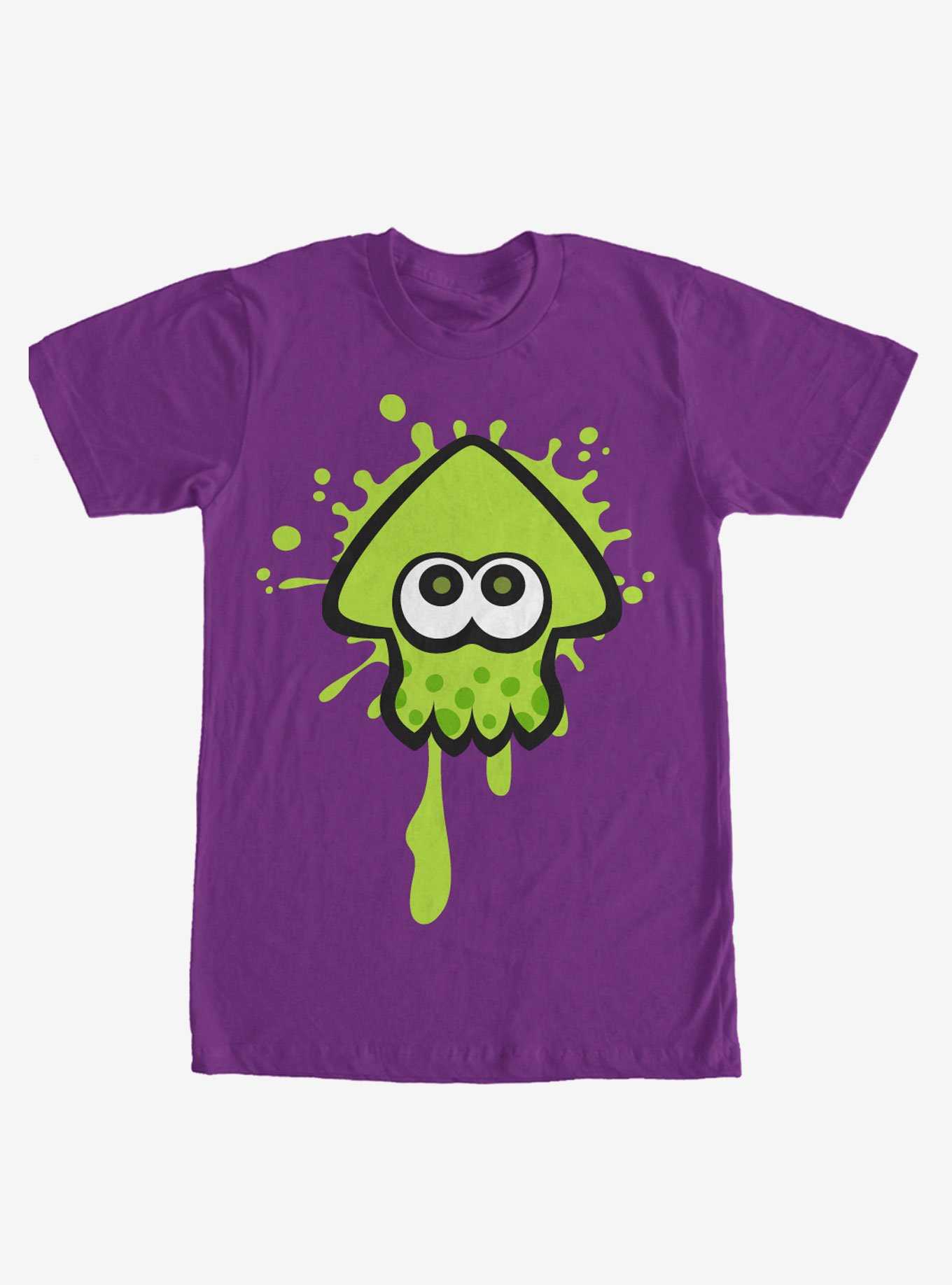 Nintendo Splatoon Lime Green Inkling Squid T-Shirt, , hi-res