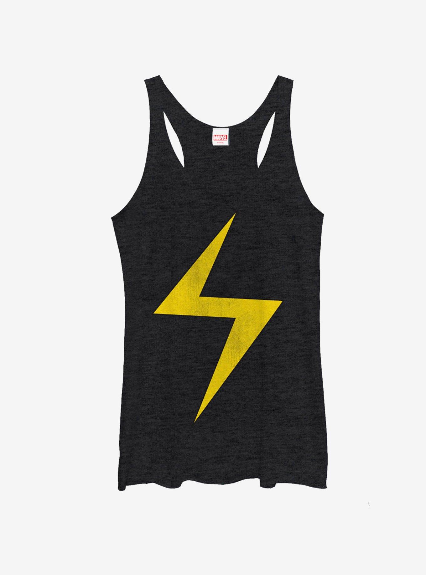 Marvel Ms. Marvel Lightning Bolt Womens Tank Top, , hi-res