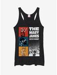 Marvel Spider-Woman The Mary Janes Concert Womens Tank, BLK HTR, hi-res