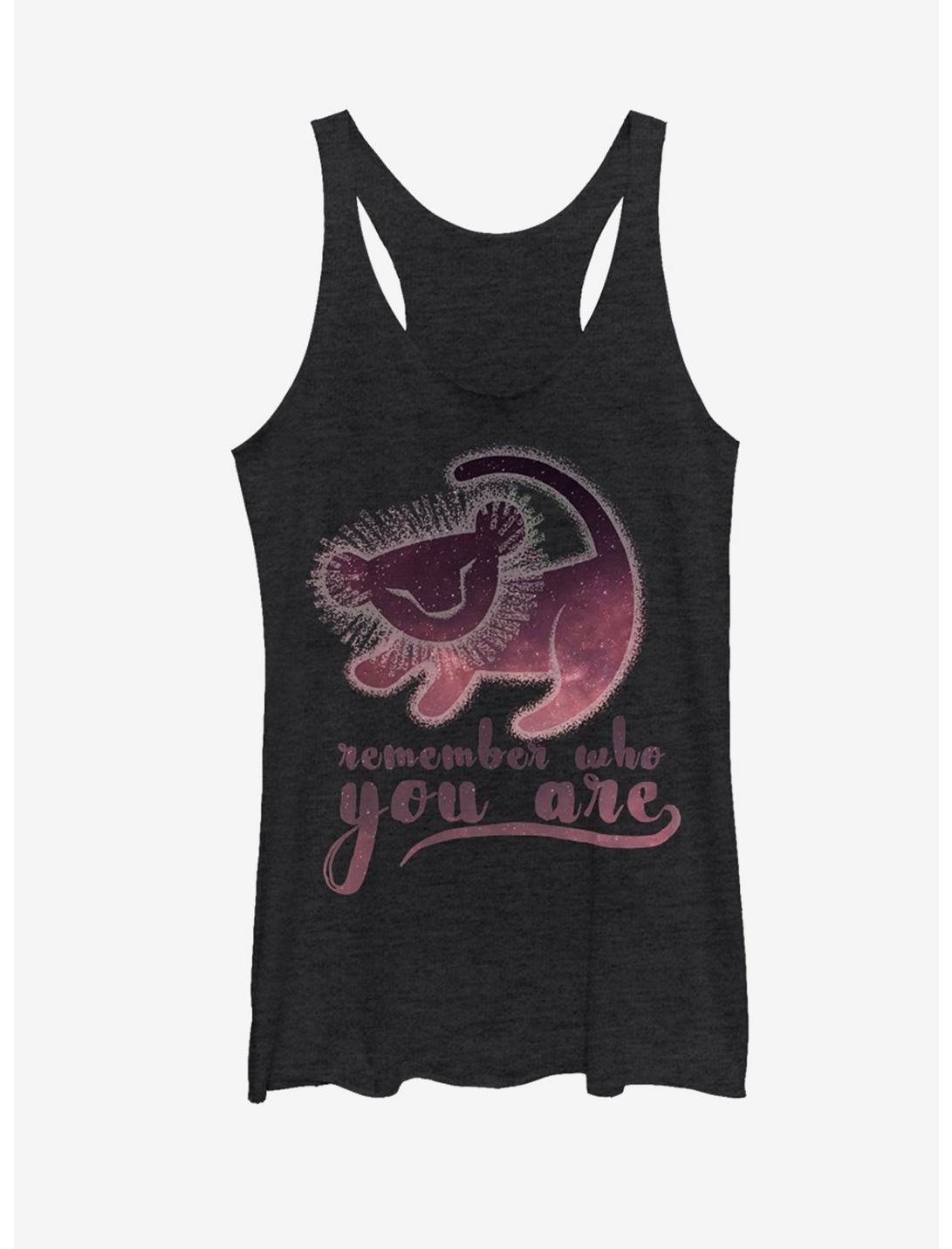 Disney The Lion King Simba Remember Who You Are Womens Tank, BLK HTR, hi-res