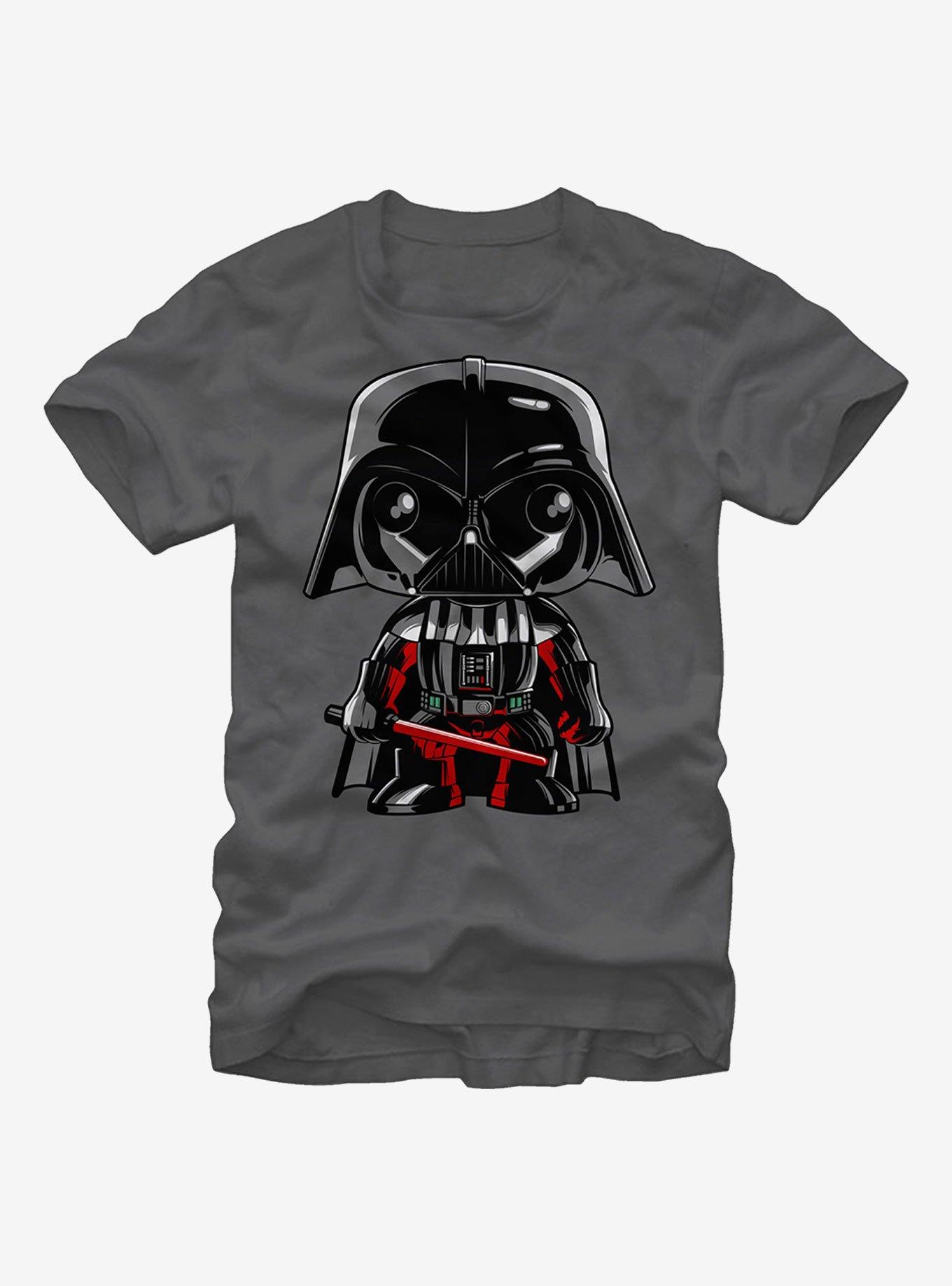 Star Wars Darth Vader Cute Cartoon T-Shirt, , hi-res