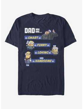 Despicable Me Dad Best Qualities T-Shirt, , hi-res