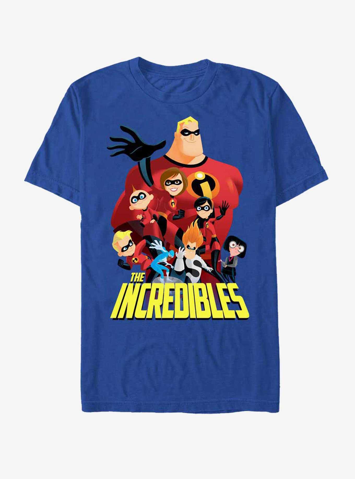 Disney Pixar The Incredibles Group Shot T-Shirt, , hi-res