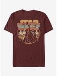 Star Wars: The Last Jedi First Order Retro T-Shirt, CARDINAL, hi-res