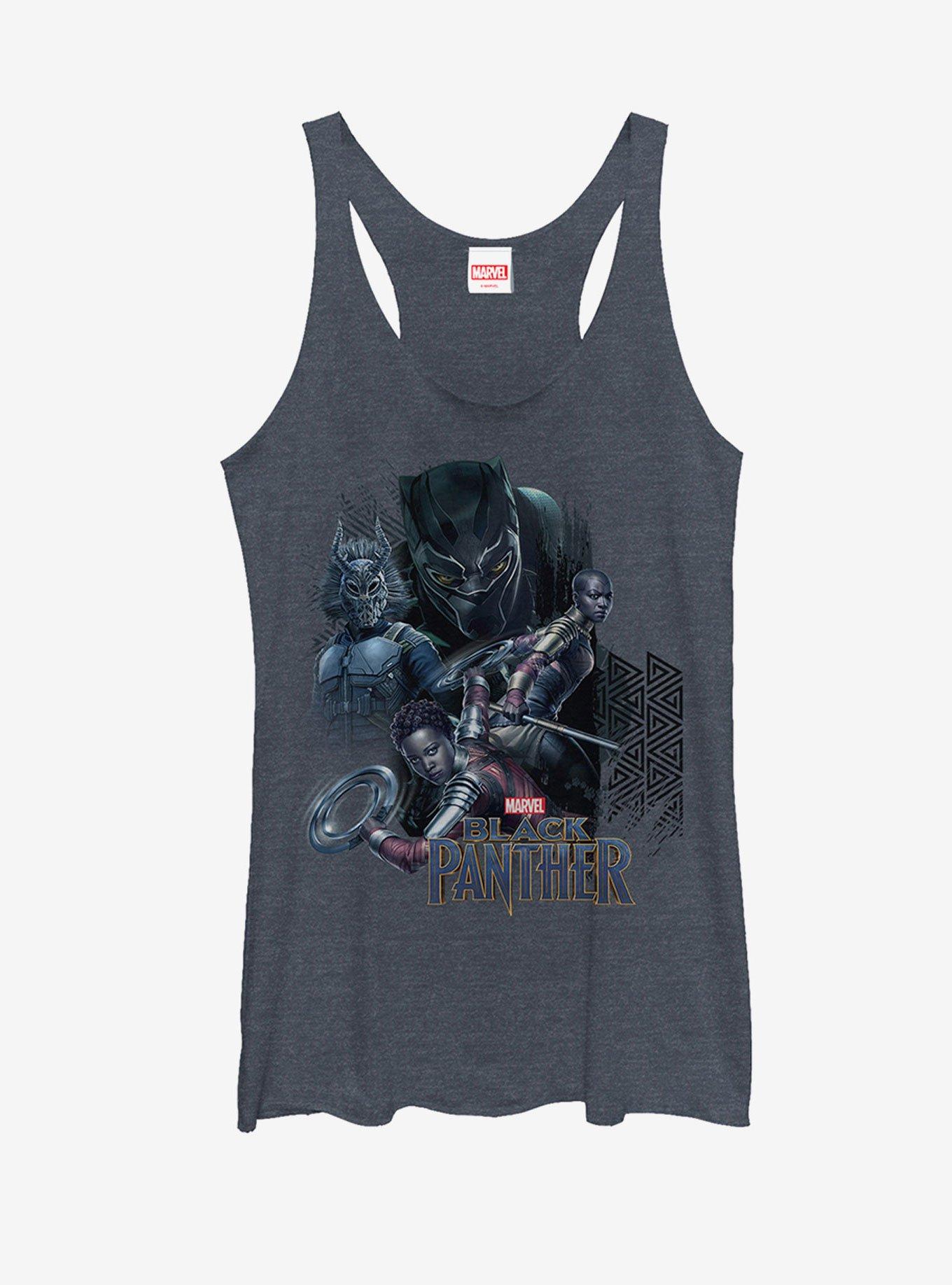 Marvel Black Panther Character View Womens Tank Top, , hi-res