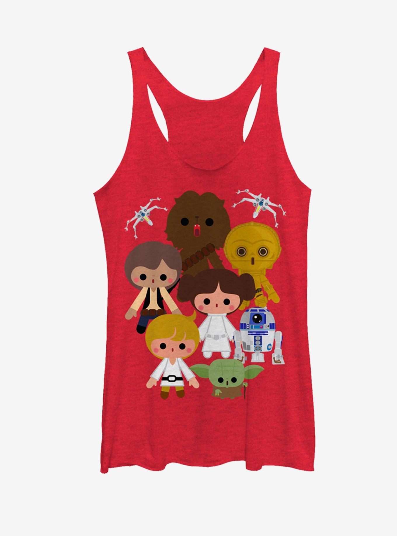 Star Wars Cute Cartoon Rebels Womens Tank Top, , hi-res