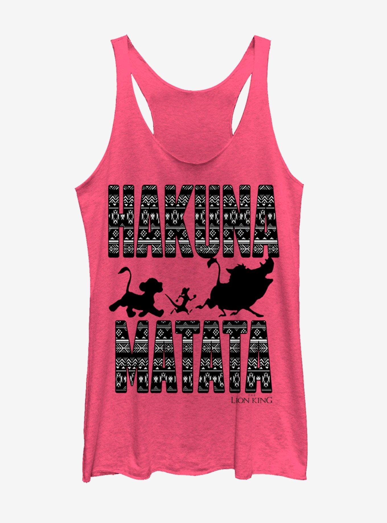 Disney The Lion King Hakuna Matata Womens Tank tOP, , hi-res