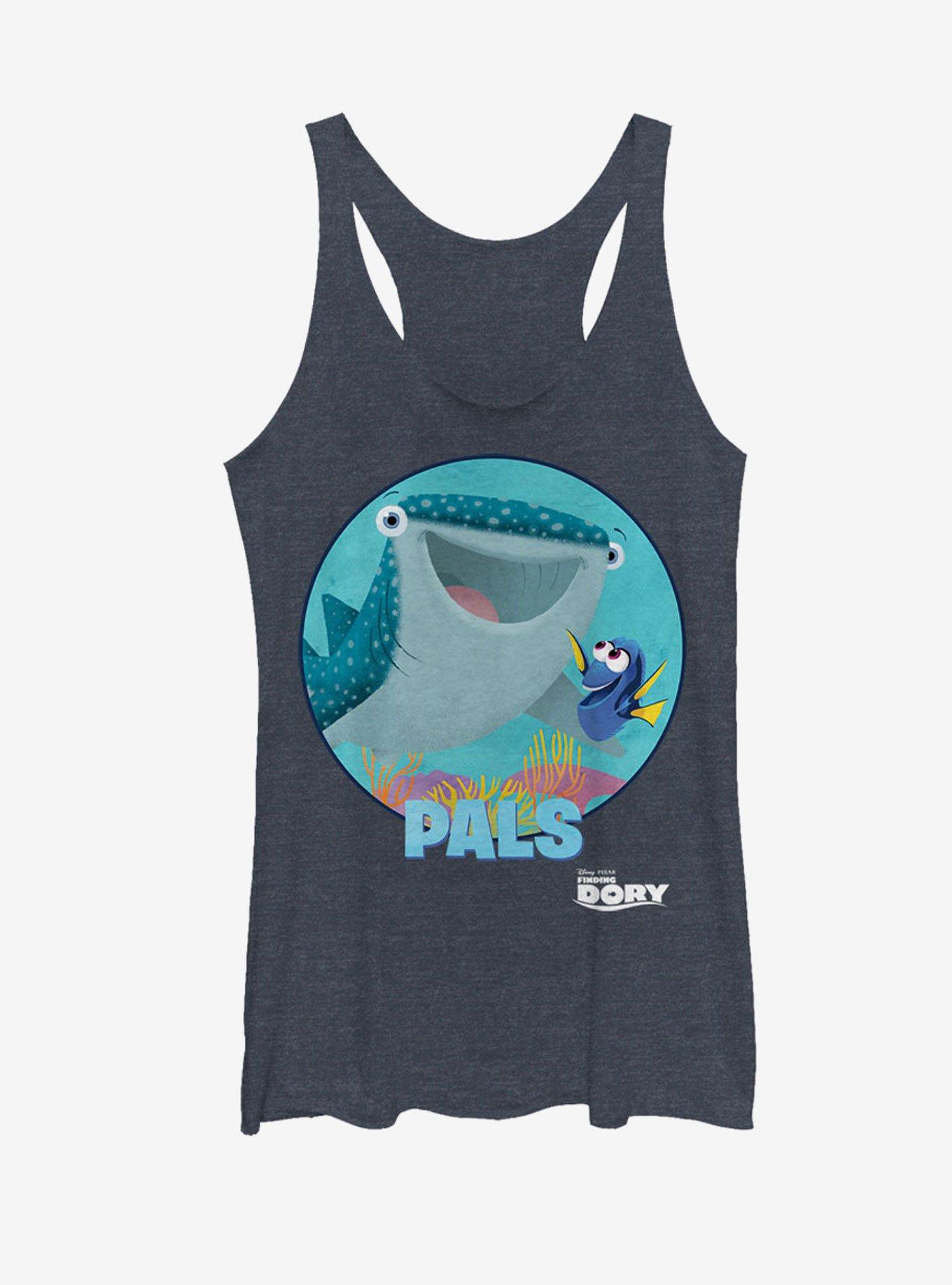 Disney Pixar Finding Dory Pals Womens Tank Top, NAVY HTR, hi-res