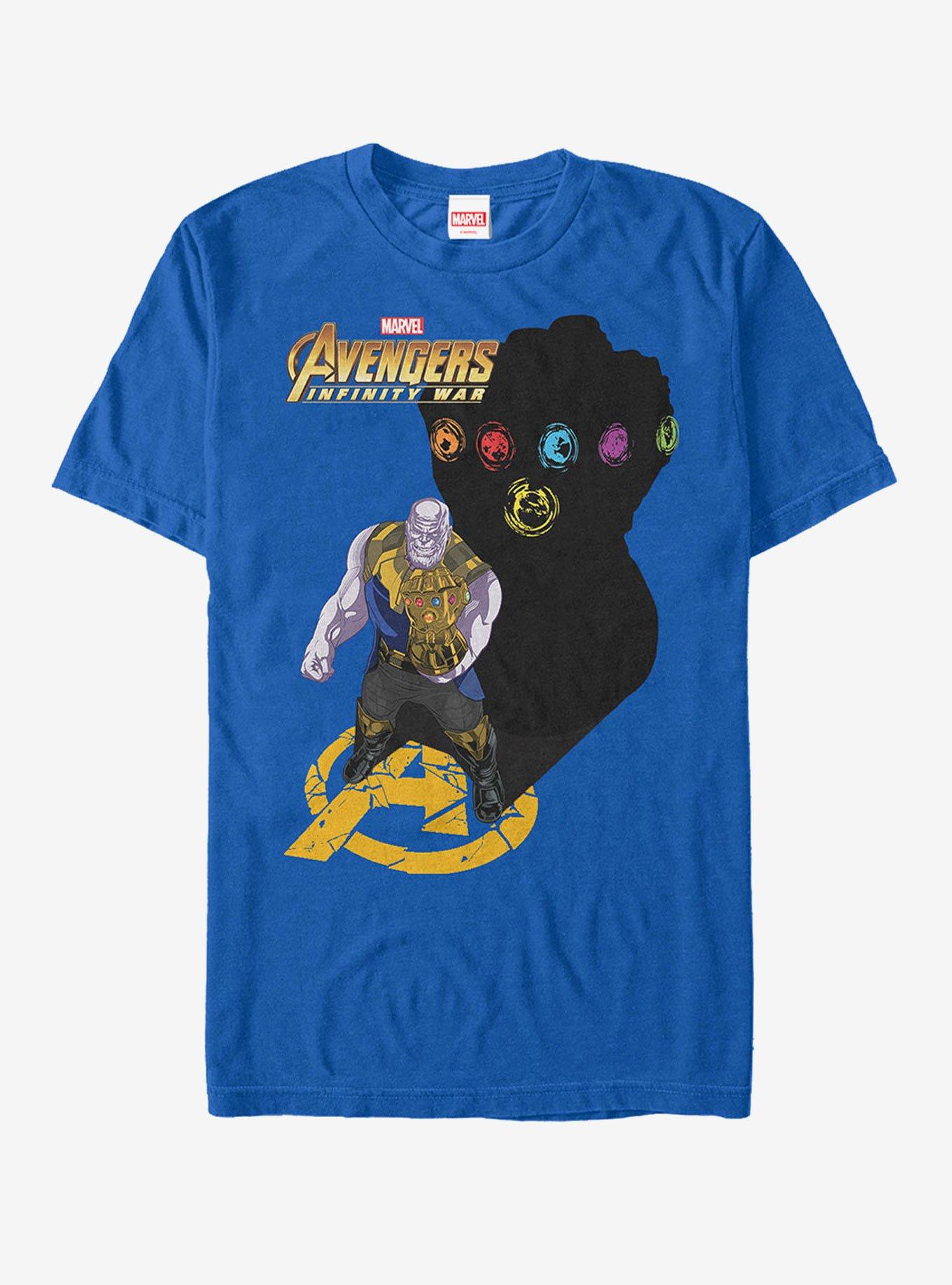 Marvel Avengers Infinity War Thanos Shadow T Shirt