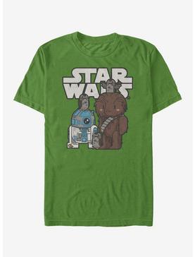 Star Wars: The Last Jedi Cartoon Porg Party T-Shirt, , hi-res
