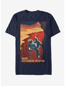 NASA Mars Explorers Wanted T-Shirt, NAVY, hi-res