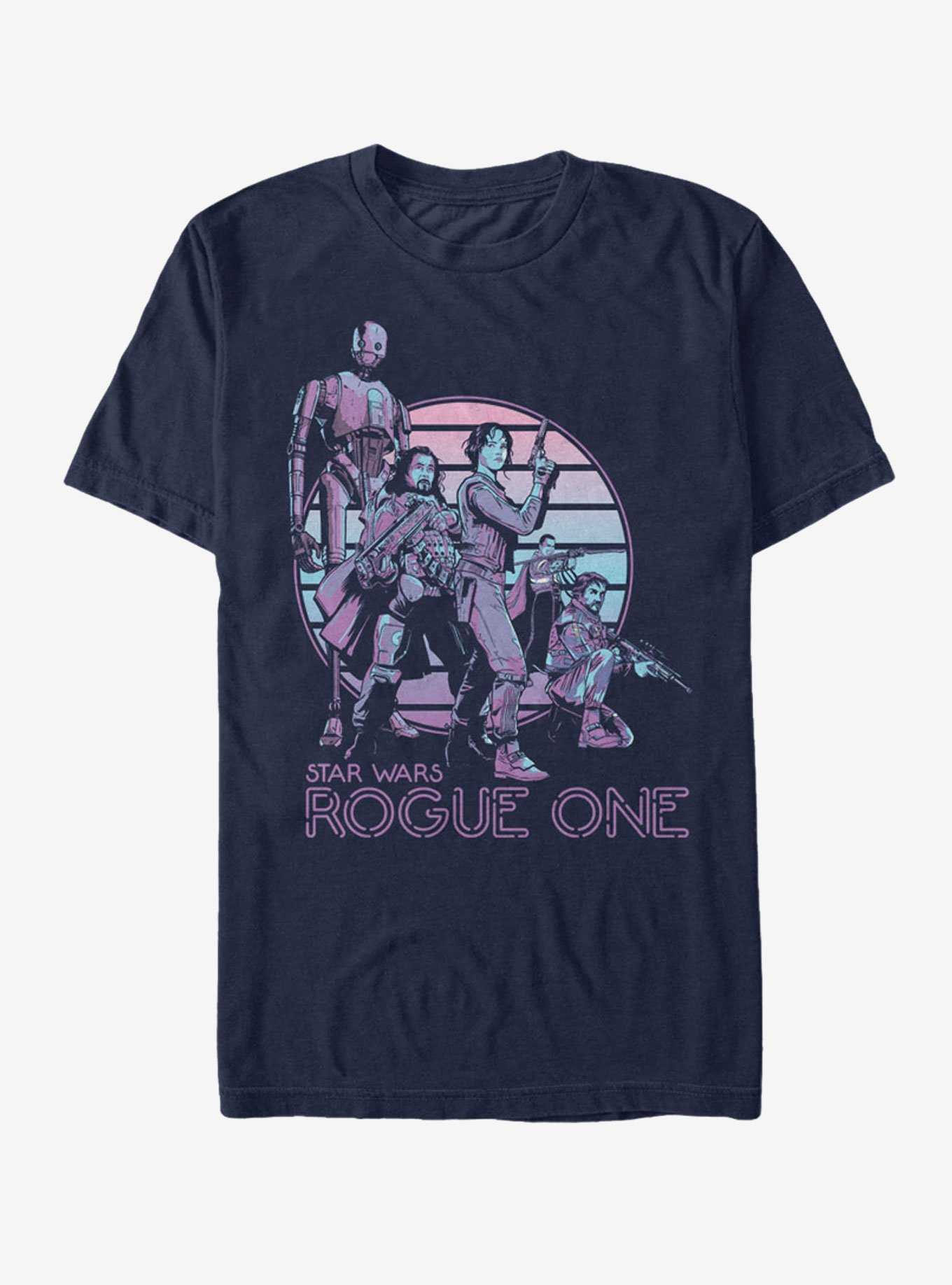 Star Wars Rogue One Retro Print T-Shirt, , hi-res