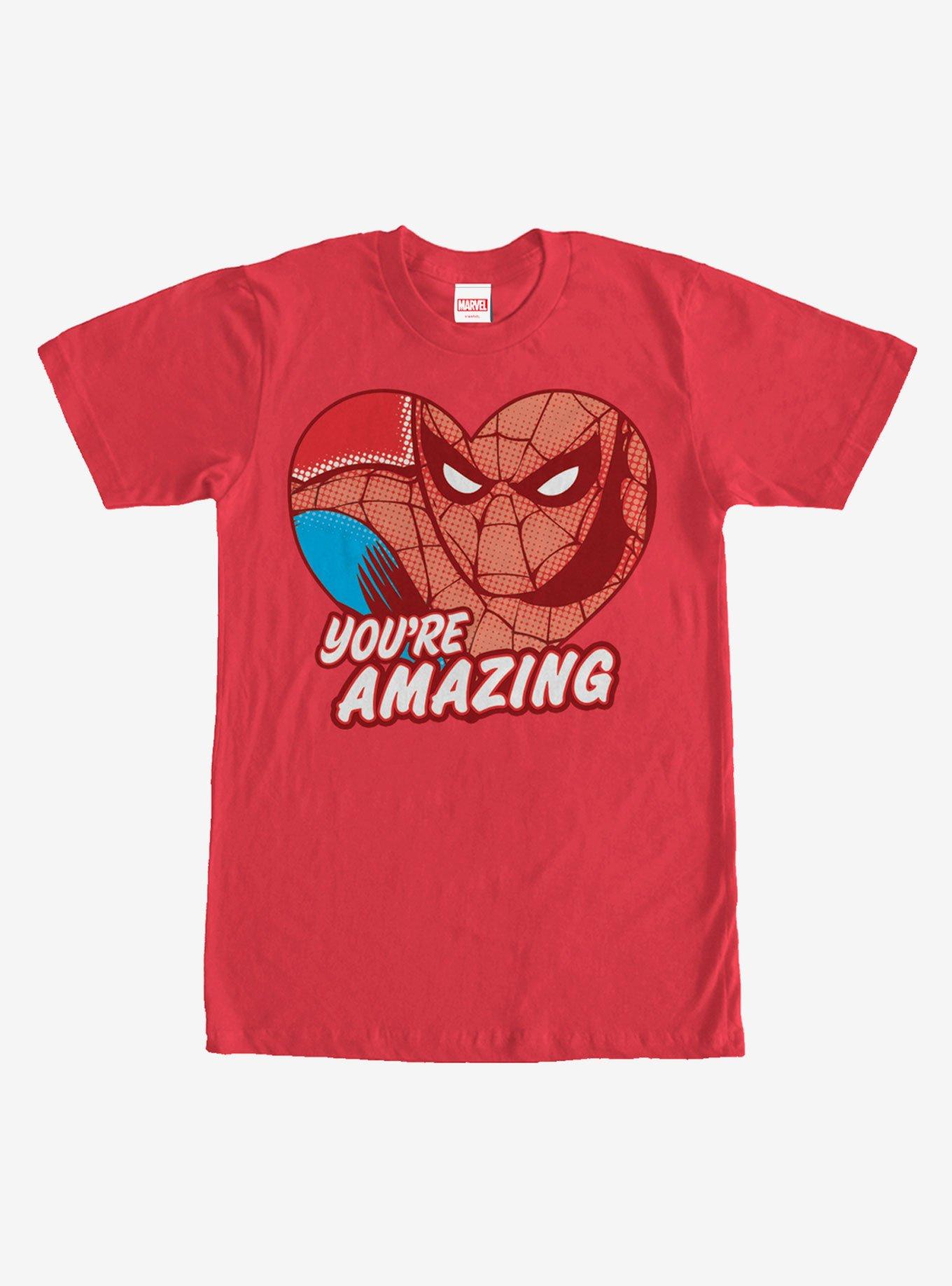 Marvel Spider-Man Amazing Heart T-Shirt, , hi-res