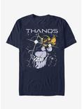 Marvel Avengers Infinity War Thanos Eyes T-Shirt, NAVY, hi-res