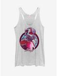 Marvel Ant-Man And The Wasp Mask Circle Womens Tank Top, WHITE HTR, hi-res