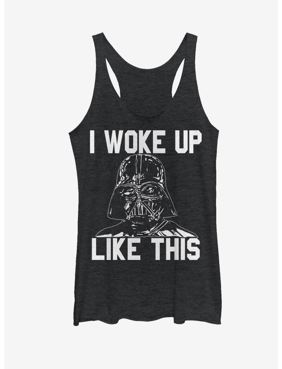 Star Wars Darth Vader Woke Up Like This Womens Tank Top, BLK HTR, hi-res