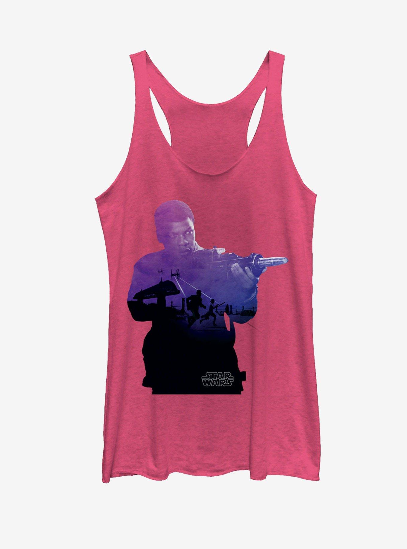 Star Wars: The Force Awakens Finn Gradient Womens Tank Top, , hi-res