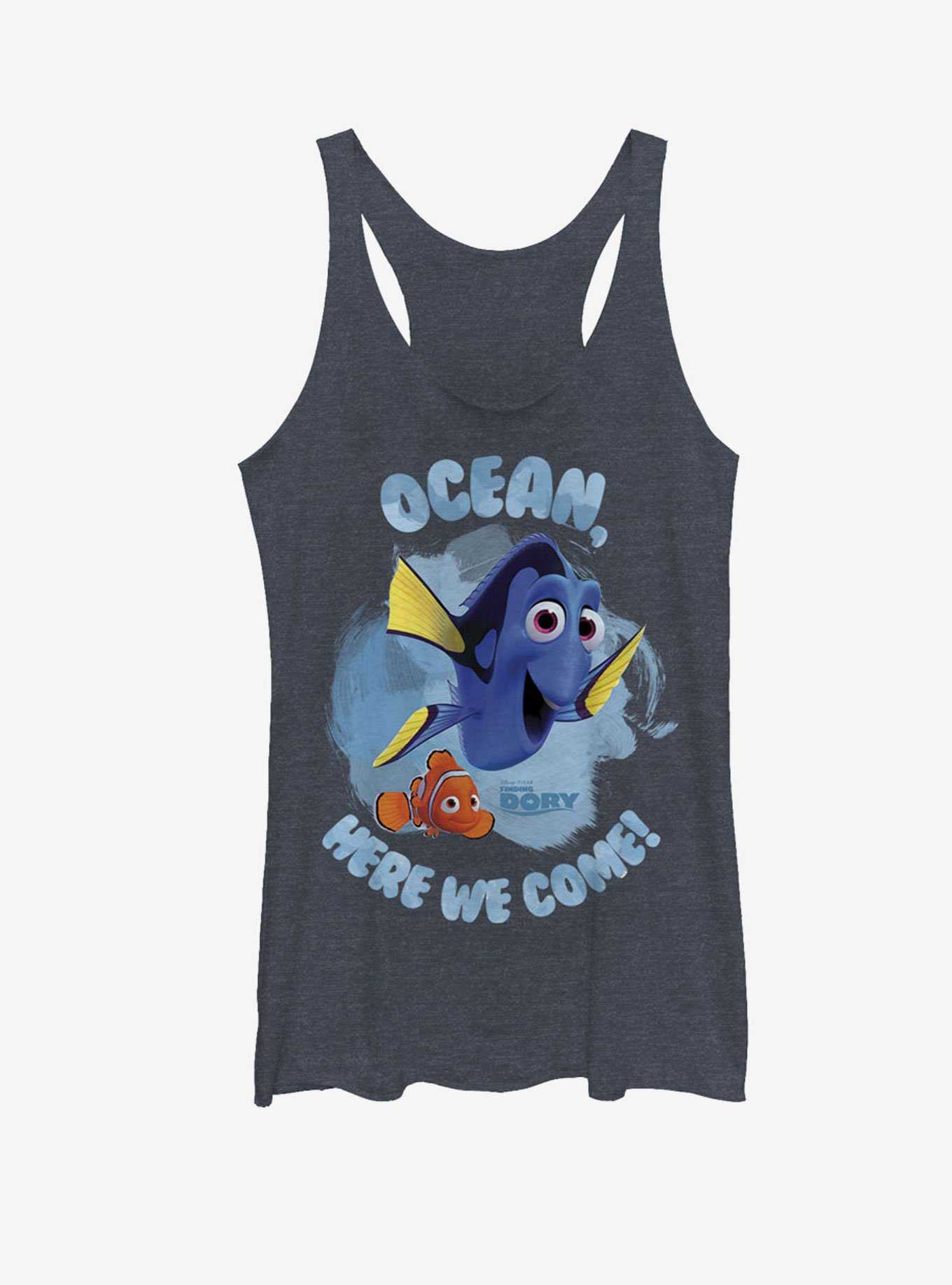 Disney Pixar Finding Dory Ocean Here We Come Womens Tank Top, , hi-res