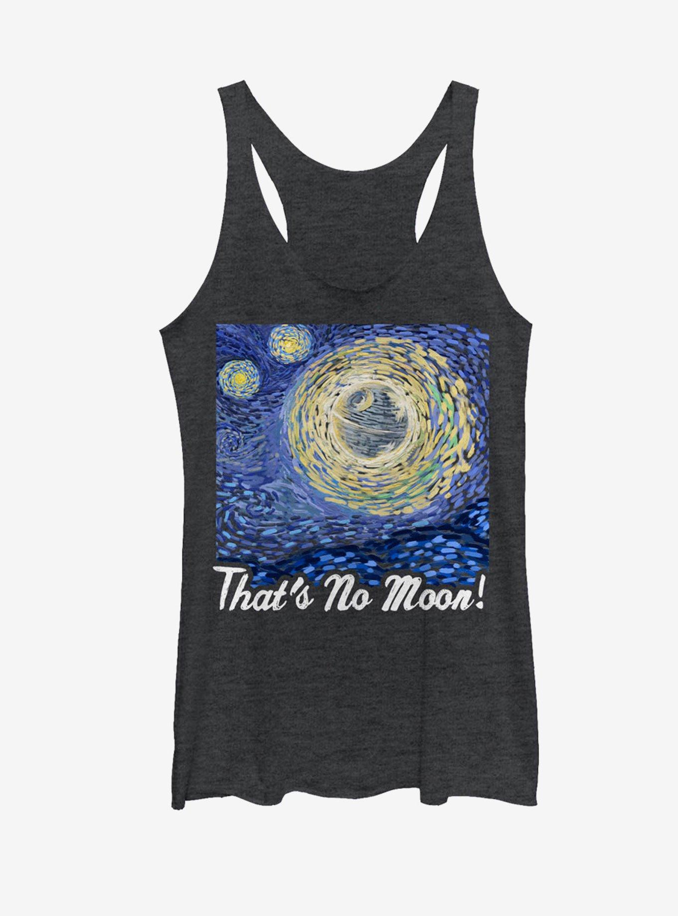 Star Wars That's No Moon Art Womens Tank Top, , hi-res