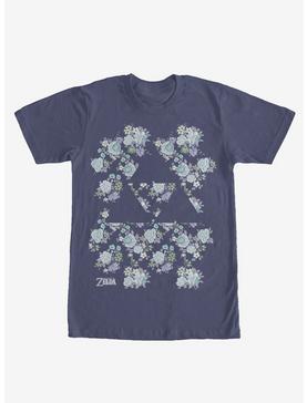 Nintendo The Legend of Zelda Floral Triforce T-Shirt, , hi-res