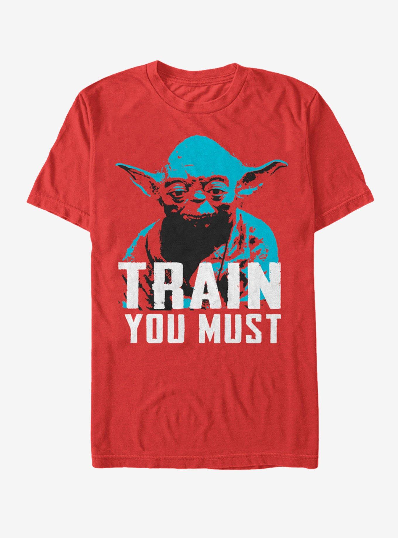 Star Wars Yoda Train You Must T-Shirt, , hi-res