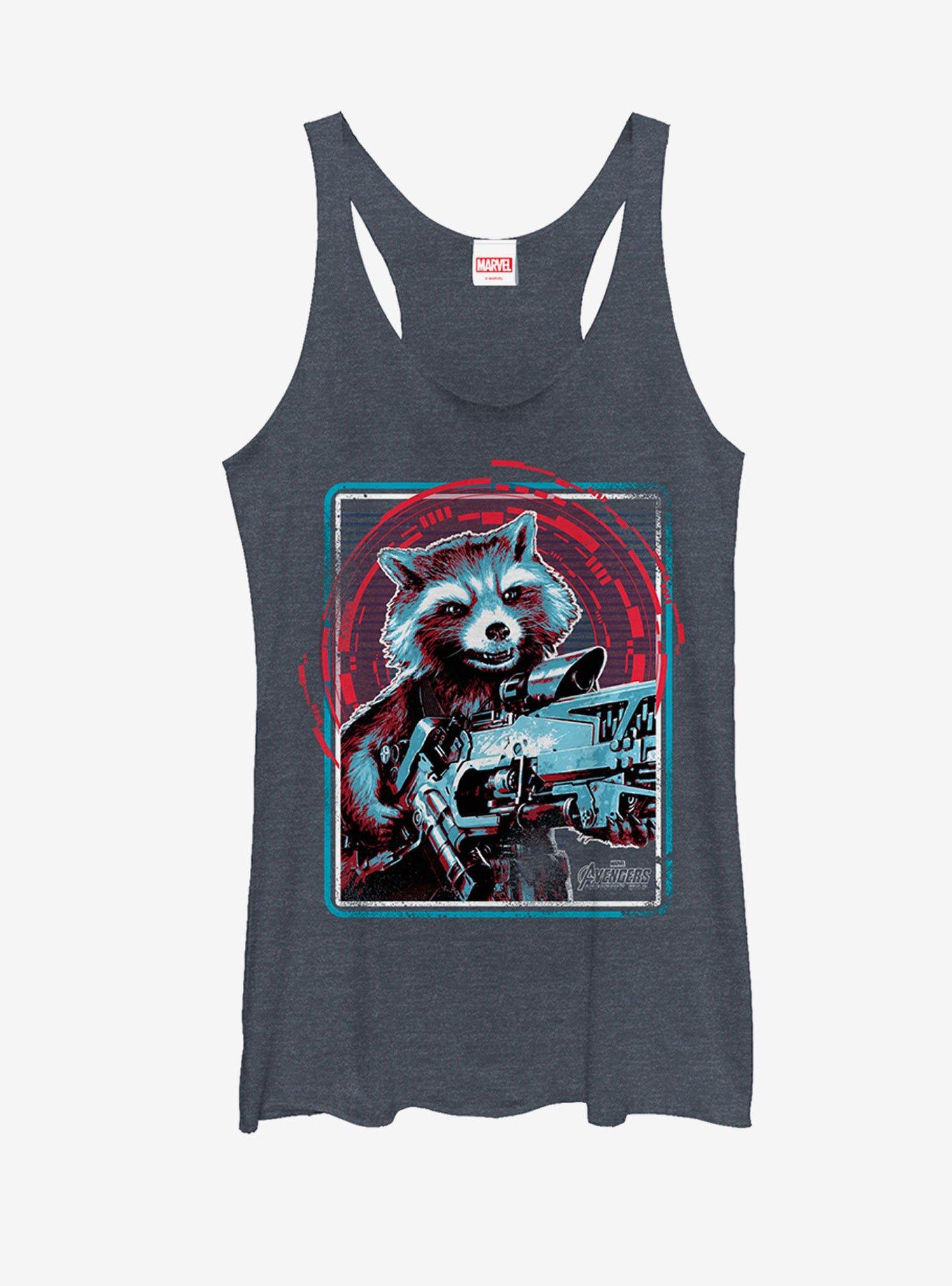 Marvel Avengers: Infinity War Rocket Frame Womens Tank Top, , hi-res