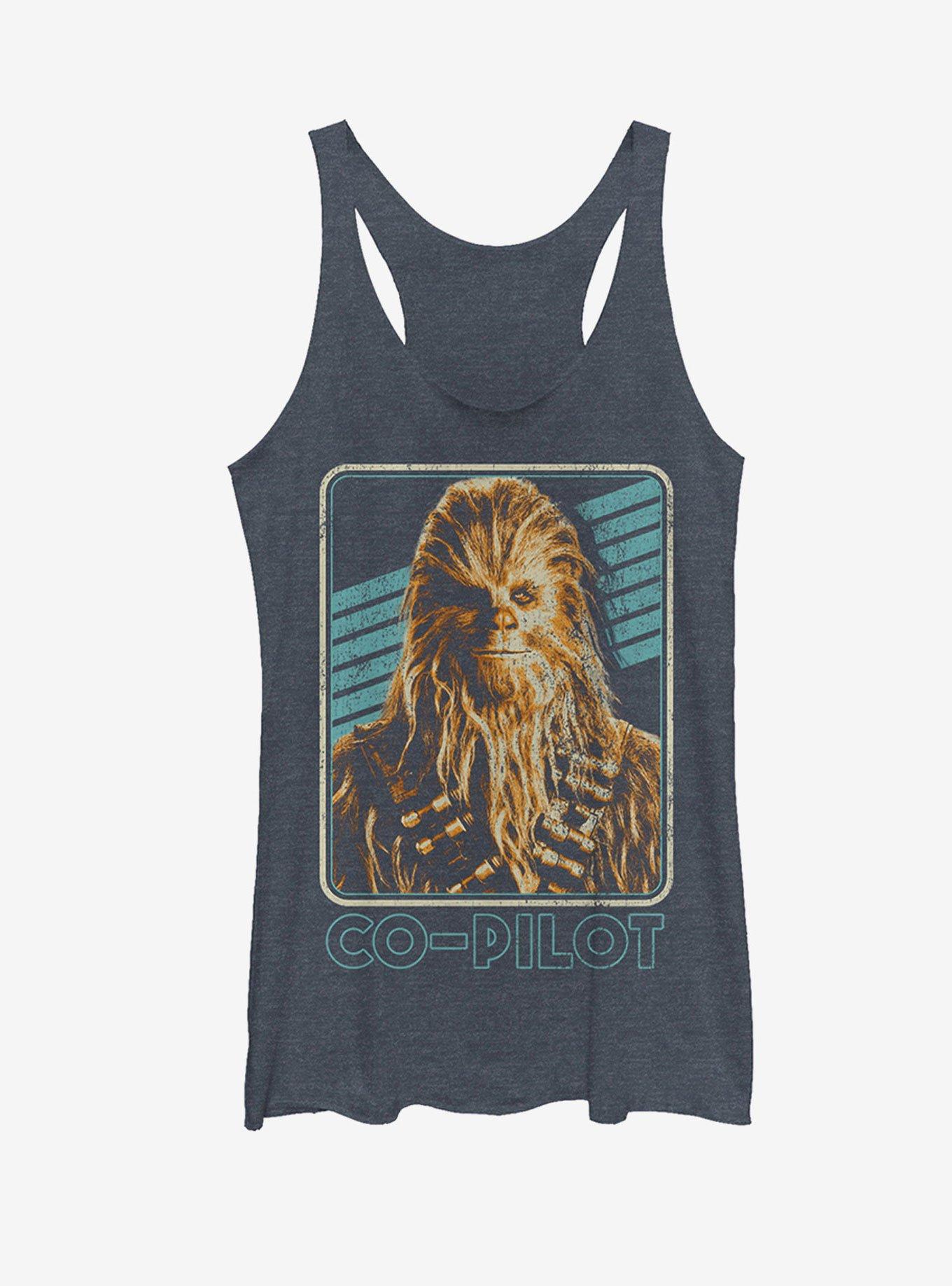 Star Wars Retro Chewie Co-Pilot Womens Tank, , hi-res