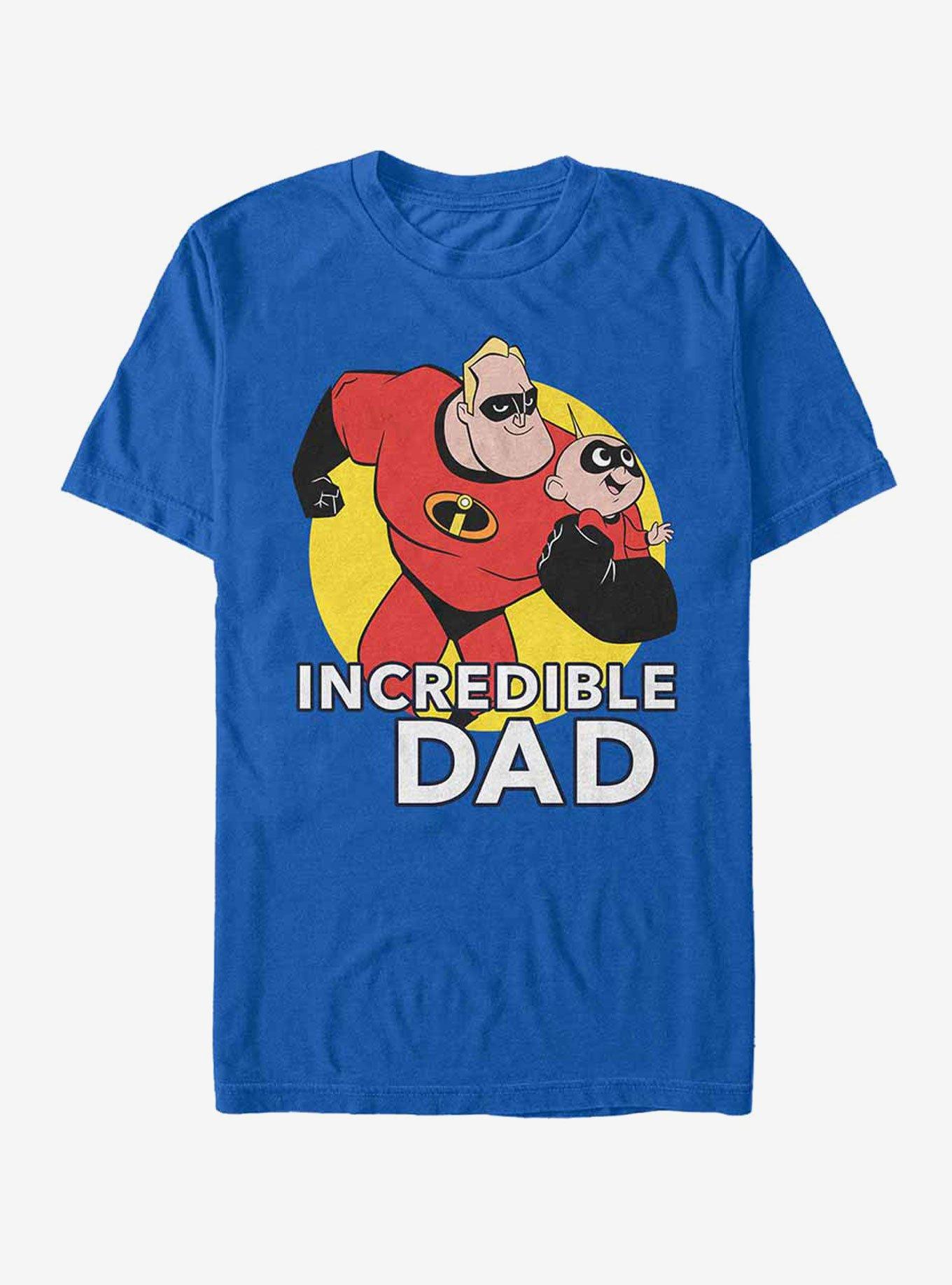 Disney Pixar The Incredibles Incredible Dad T-Shirt, ROYAL, hi-res