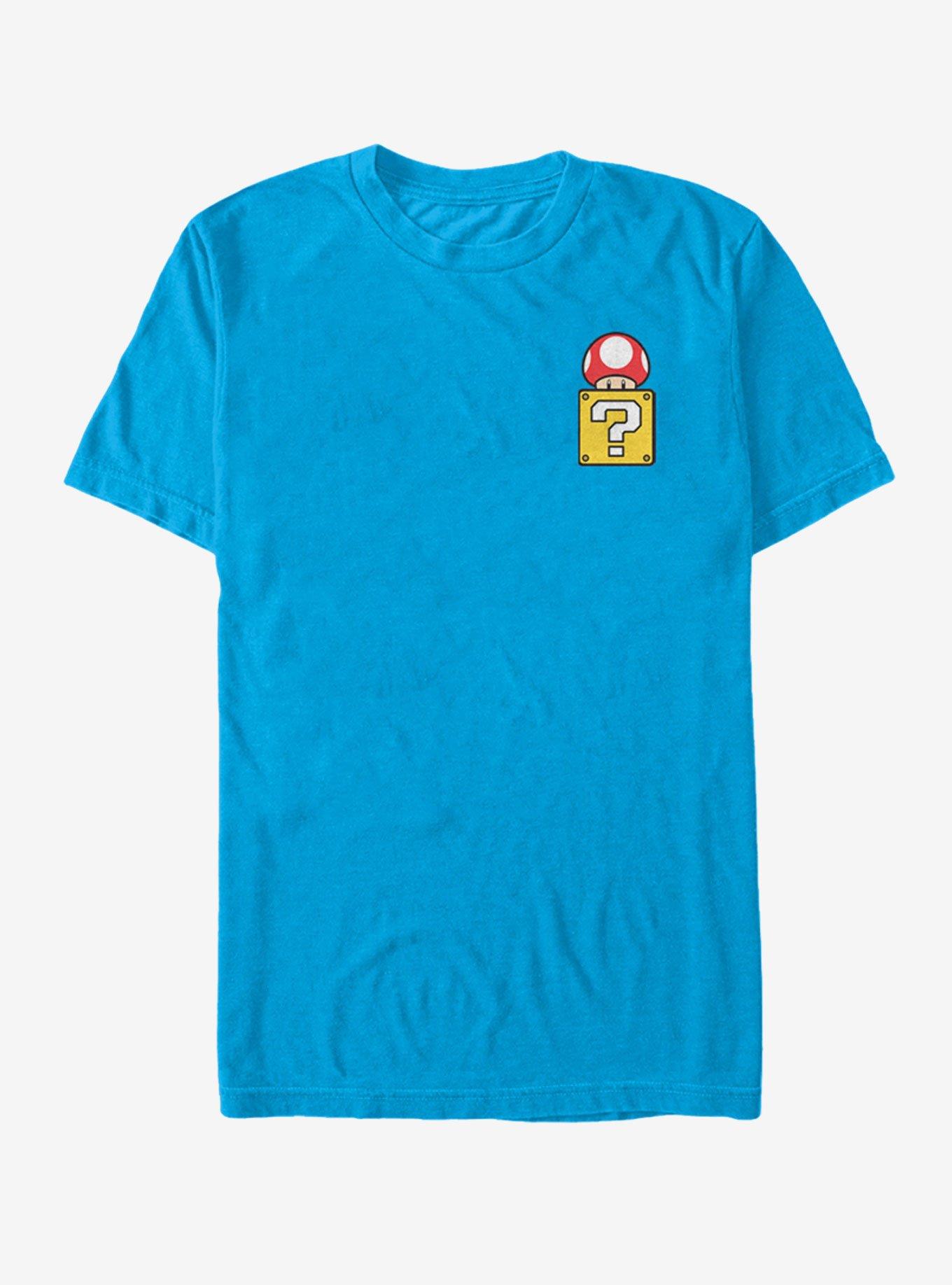 Nintendo Super Mario Bros. Question Box Mushroom T-Shirt, , hi-res