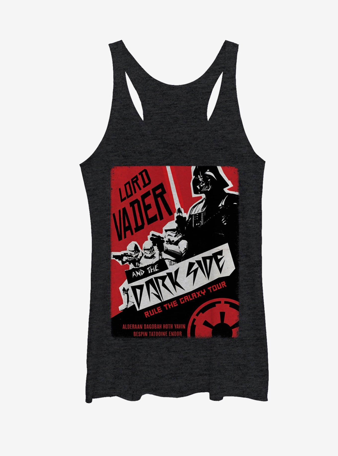 Star Wars Darth Vader Concert Poster Womens Tank Top, , hi-res