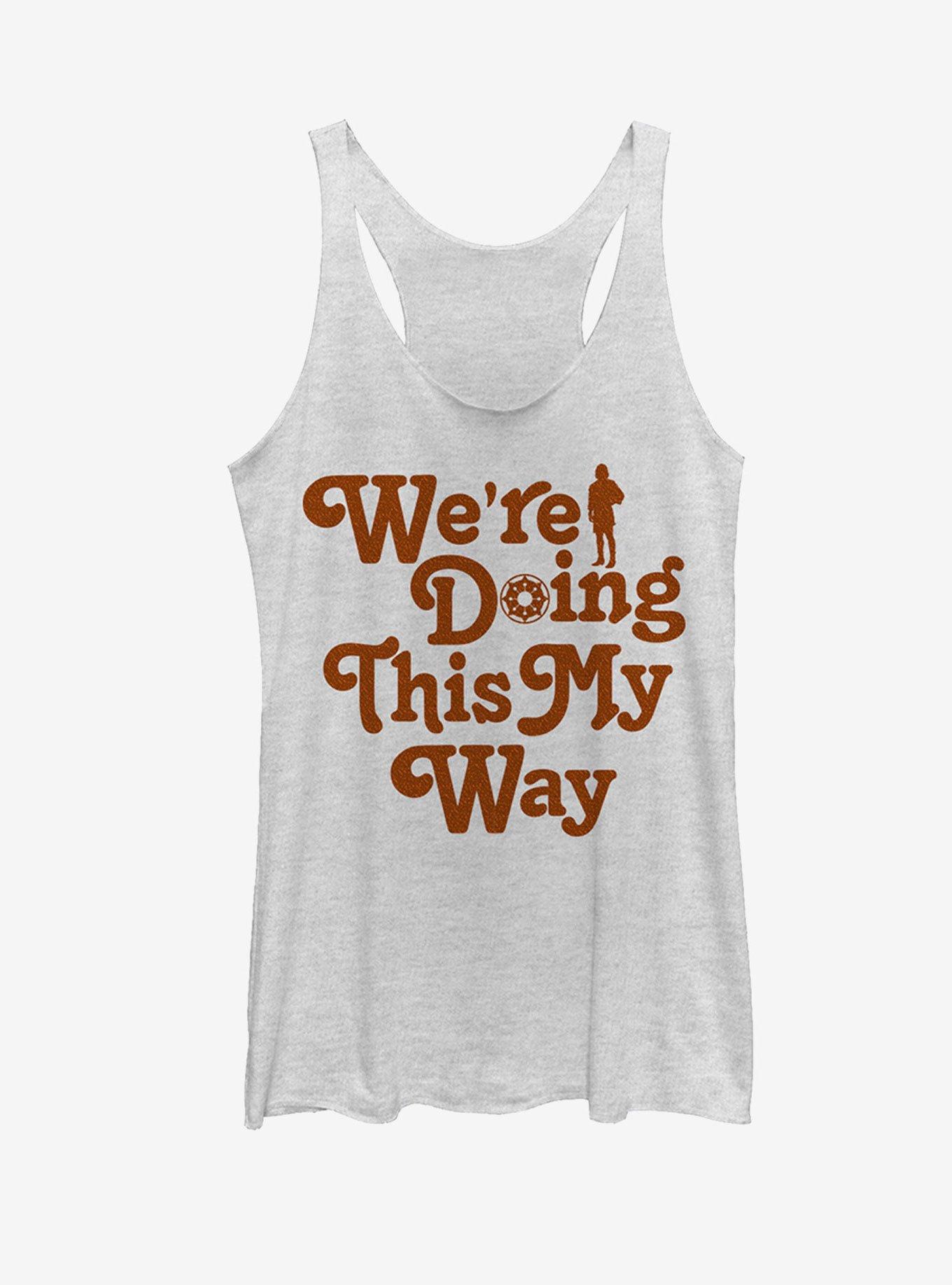 Star Wars Solo My Way Quote Womens Tank Top, , hi-res