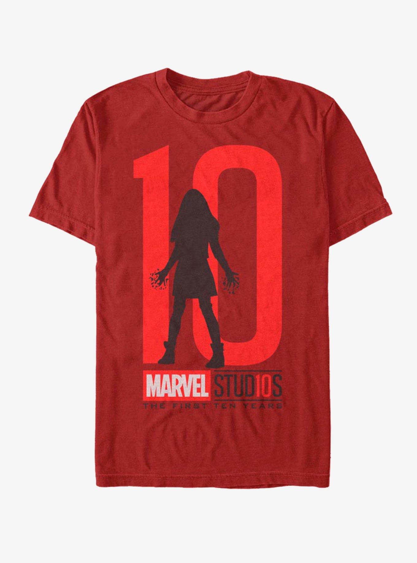 Marvel Cinematic Universe 10th Anniversary Scarlet Witch T-Shirt, , hi-res