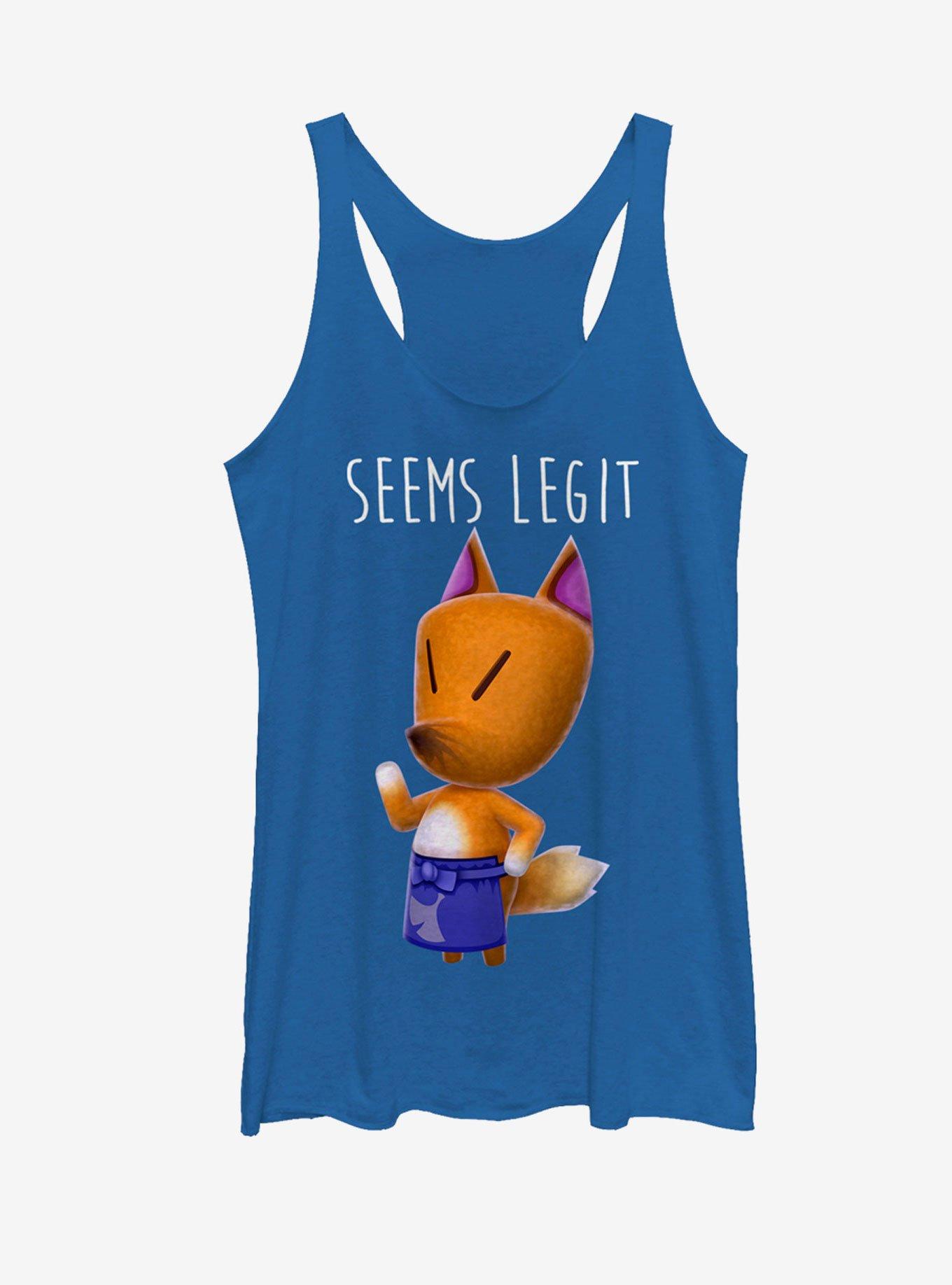 Nintendo Animal Crossing Redd the Fox Seems Legit Womens Tank Top, , hi-res