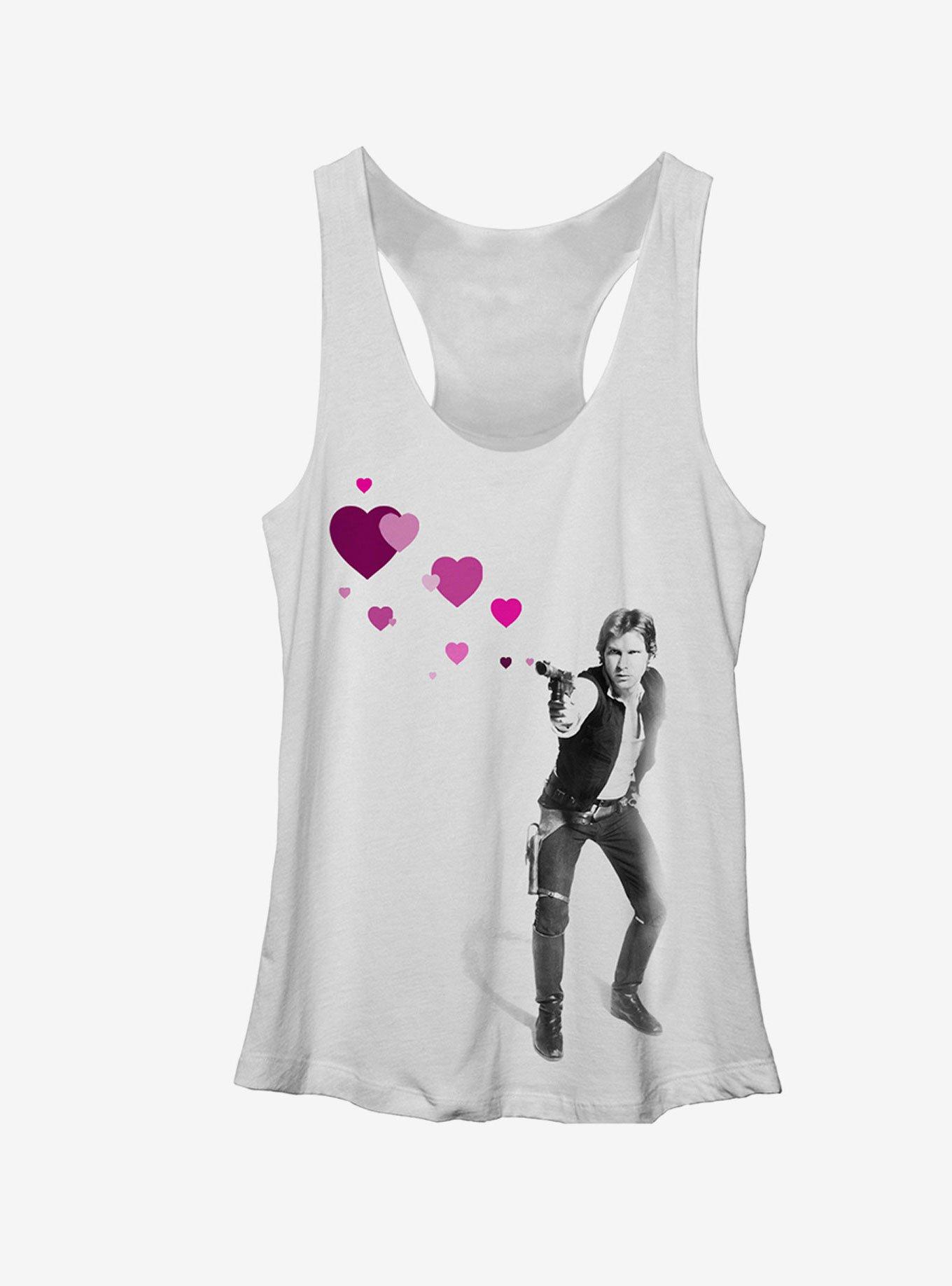 Star Wars Han Shot Hearts Womens Tank Top, WHITE HTR, hi-res