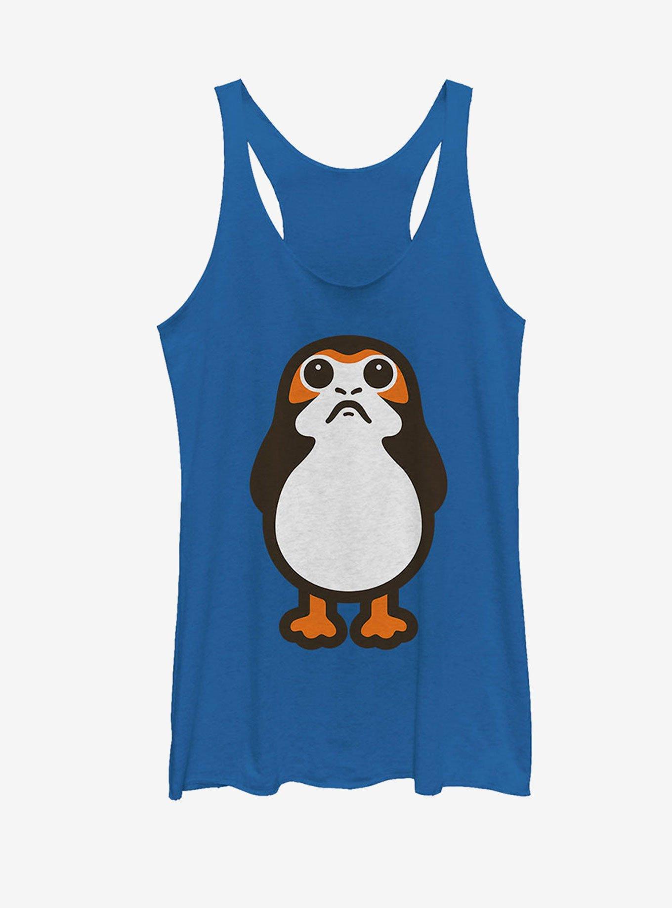 Star Wars Porg Cartoon Womens Tank Top, , hi-res