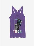 Marvel Thor: Ragnarok Profile Womens Tank Top, PUR HTR, hi-res