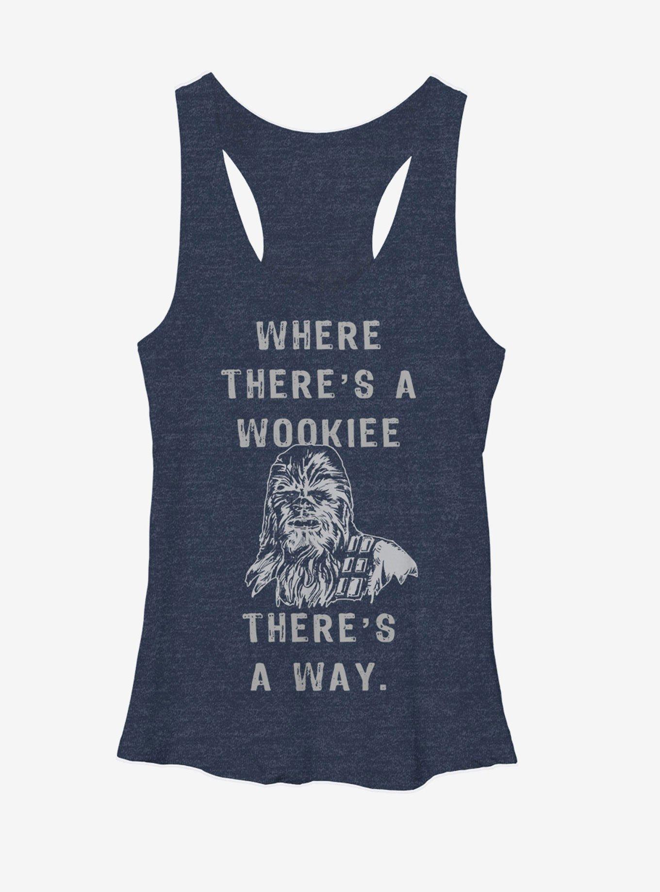 Star Wars Wookiee Way Womens Tank Top, NAVY HTR, hi-res