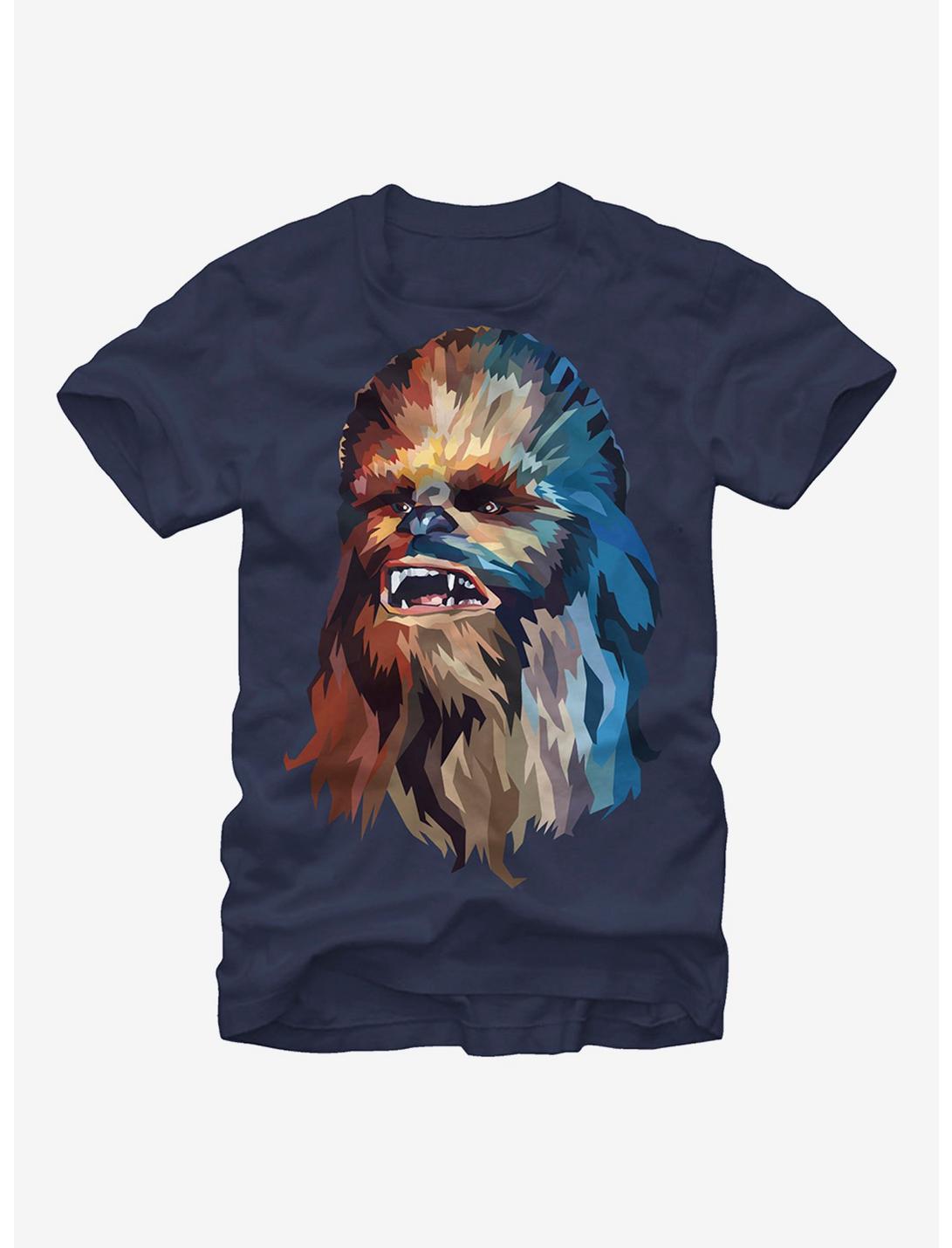 Star Wars Chewbacca Art T-Shirt, NAVY, hi-res