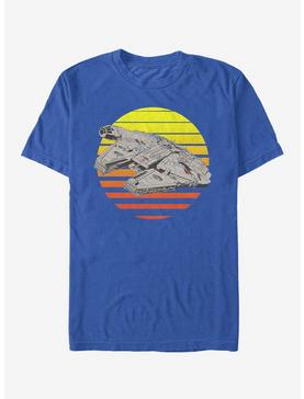 Star Wars Millennium Falcon Sunset T-Shirt, , hi-res