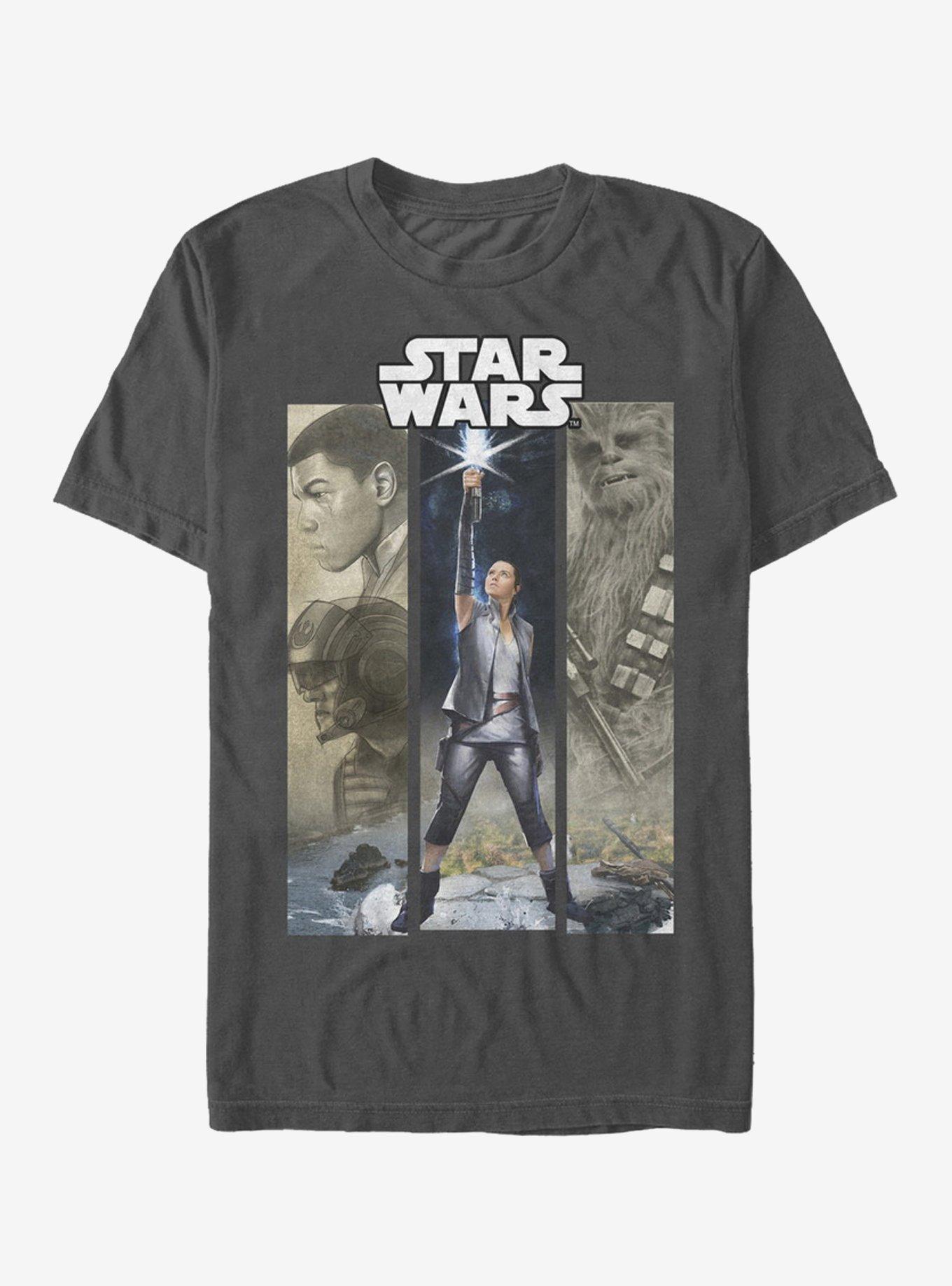 Star Wars: The Last Jedi Rebel Panels T-Shirt, , hi-res