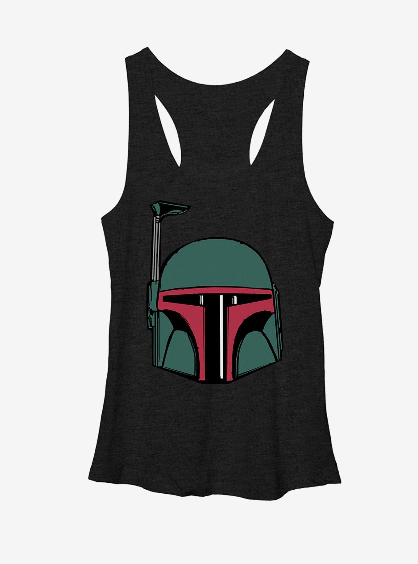 Star Wars Boba Fett Helmet Womens Tank, , hi-res