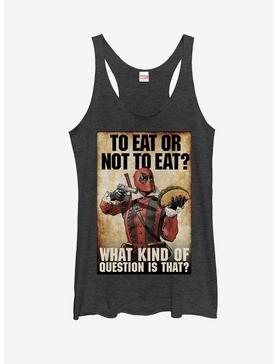 Marvel Deadpool To Eat or Not To Eat Womens Tank Top, , hi-res
