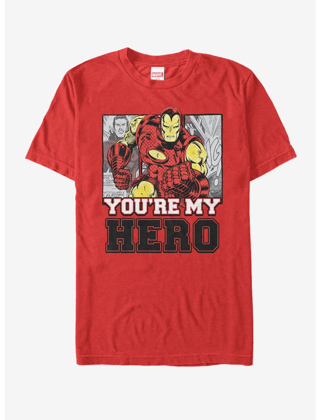 Marvel Iron Man My Hero T-Shirt, RED, hi-res