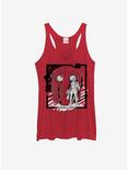 Marvel Guardians of the Galaxy Star-Lord Mask Womens Tank, RED HTR, hi-res