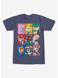 Nintendo Animal Crossing Characters T-Shirt, NAVY, hi-res