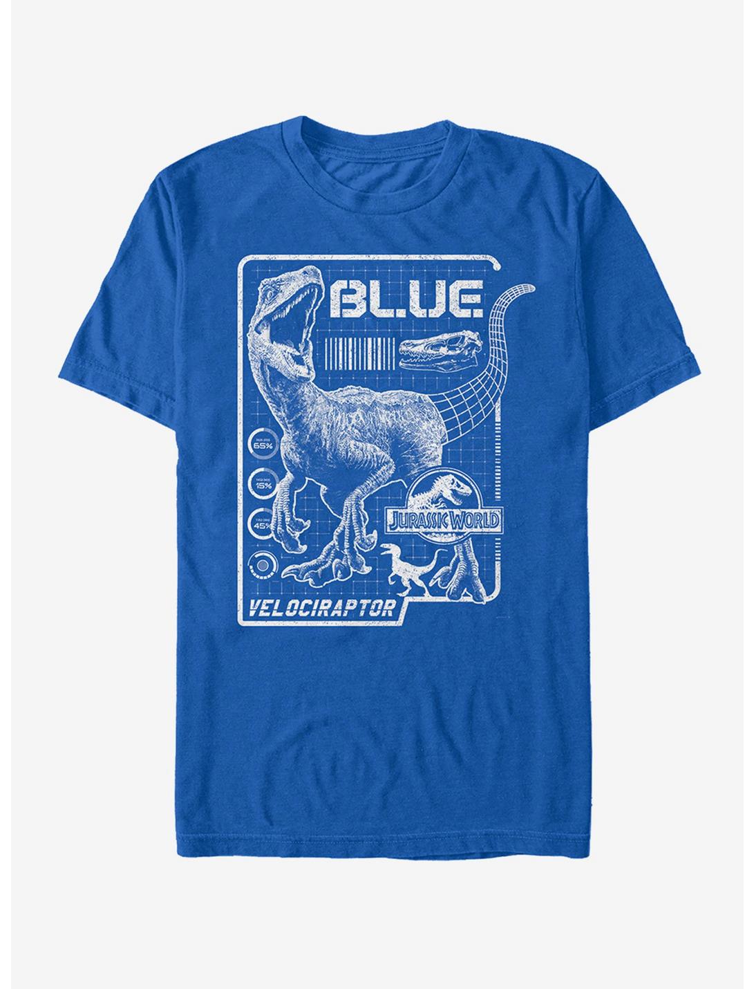 Jurassic World Blue Details T-Shirt, ROYAL, hi-res